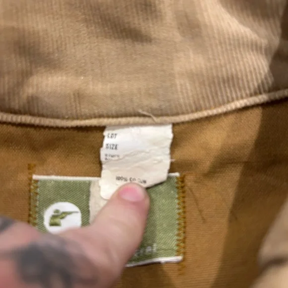 Vintage 70s JC Penney Hunting Apparel Canvas Jacket Chore Coat - Picture 7 of 8